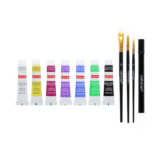 9" x 11" Skeleton Couple Arch Canvas Painting Kit by Craft Smart®